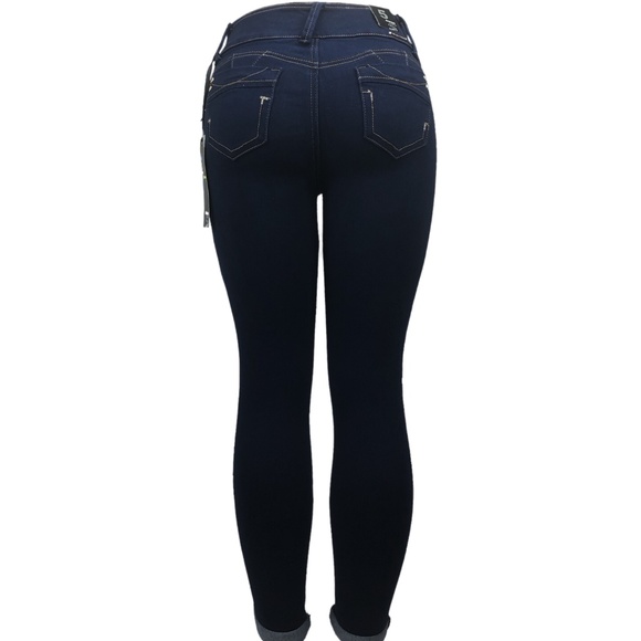 Always Friday Denim - Women’s High Waist Curvy Skinny Ankle Jeans